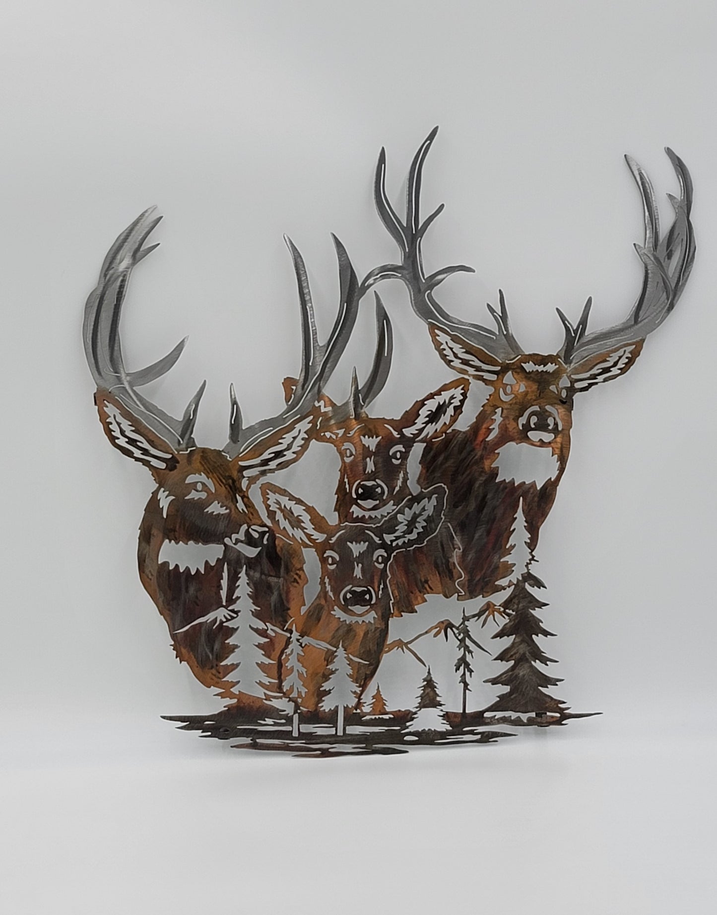 Metal Deer Wall Hanging