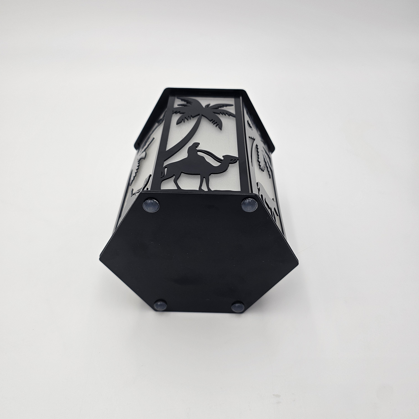 Nativity Scene Metal Lantern