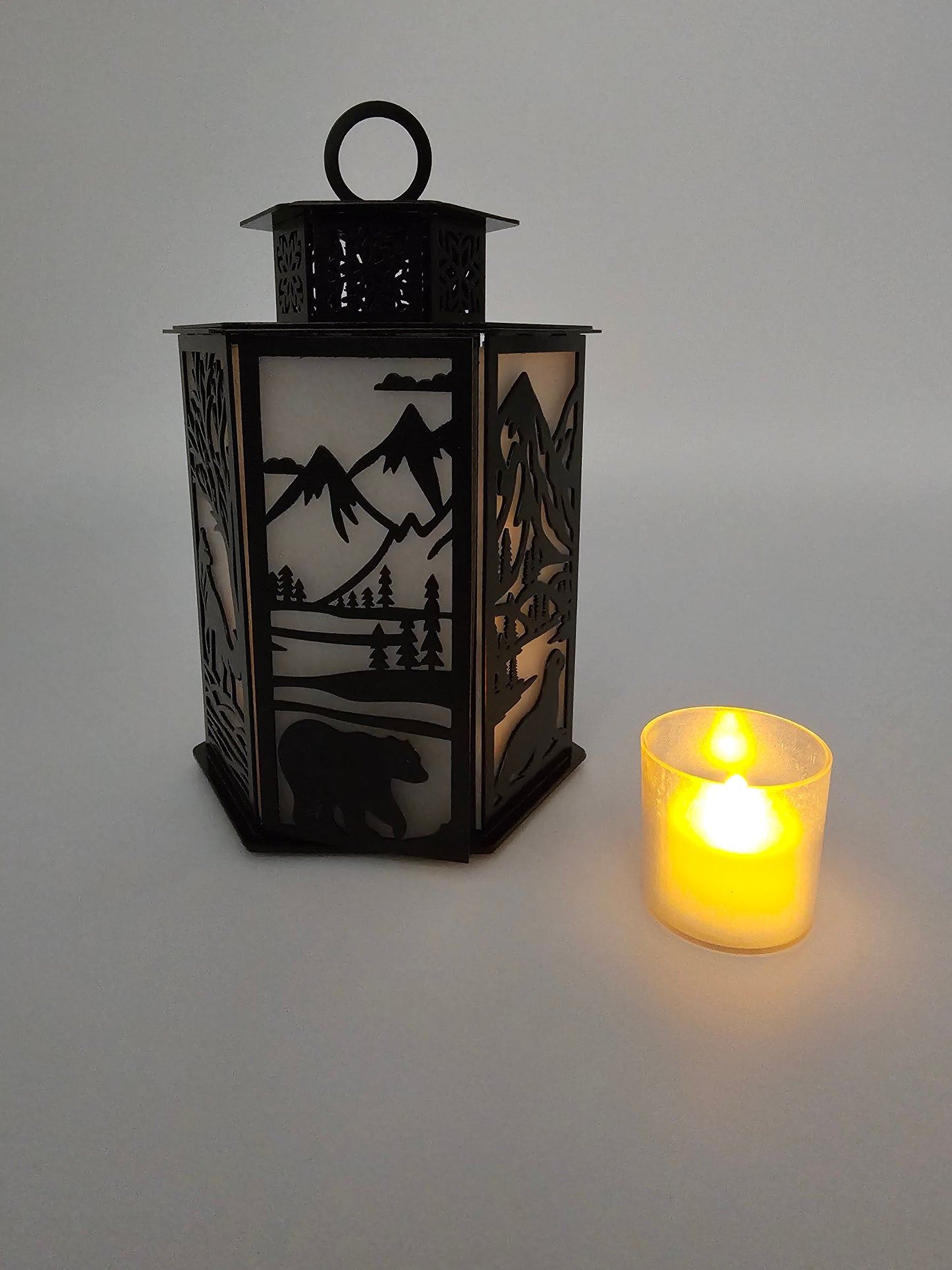 Winter Glow Animal Lantern