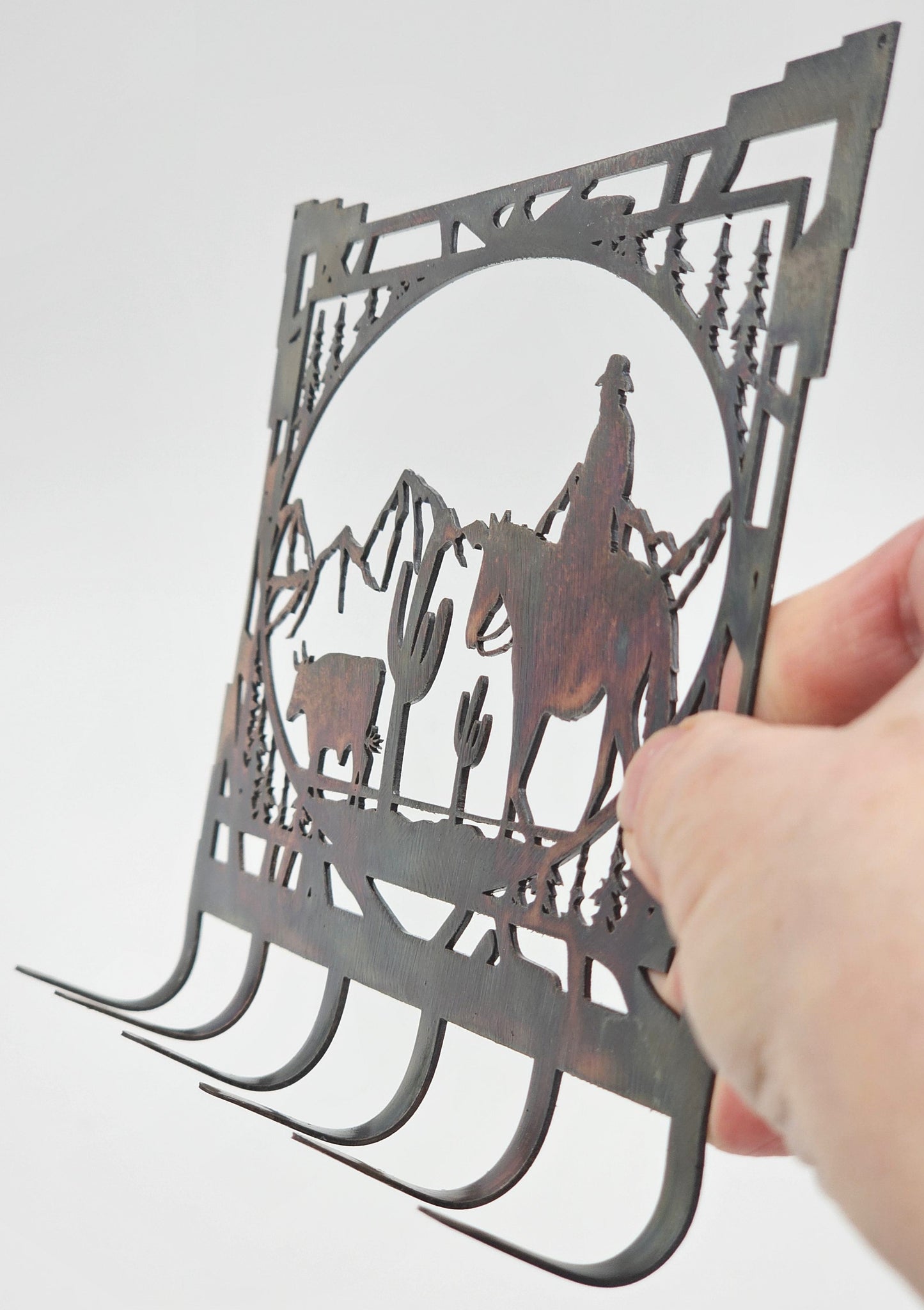 Cowboy Key Rack Hook View
