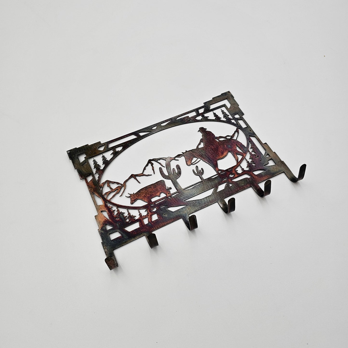 Cowboy Key Rack Left Side View