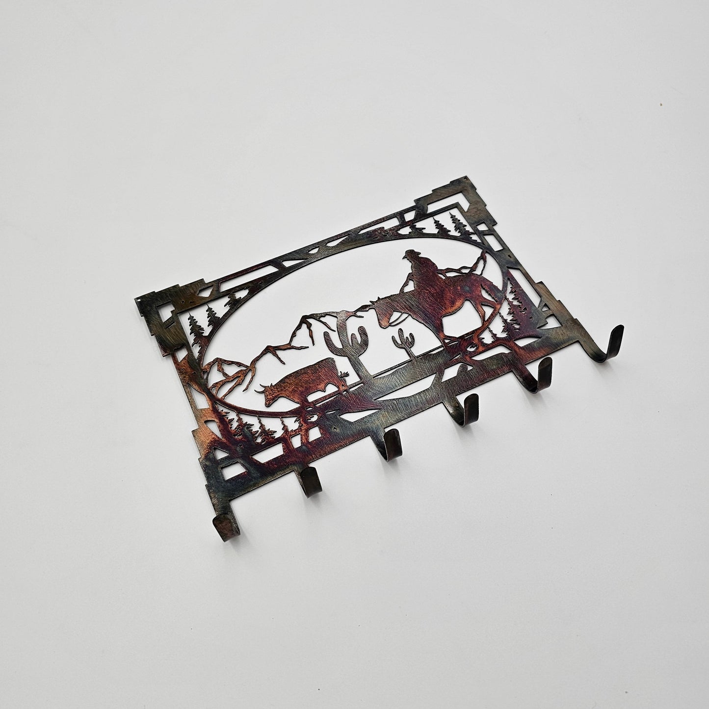 Cowboy Key Rack Left Side View