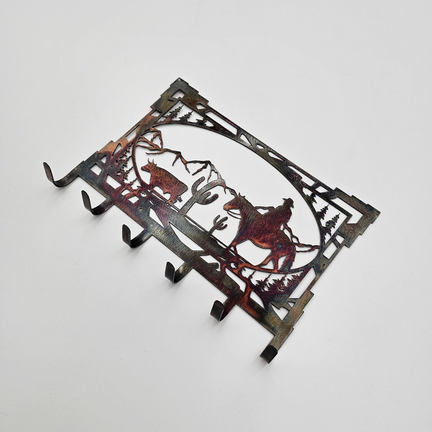 Cowboy Key Rack Right Side View