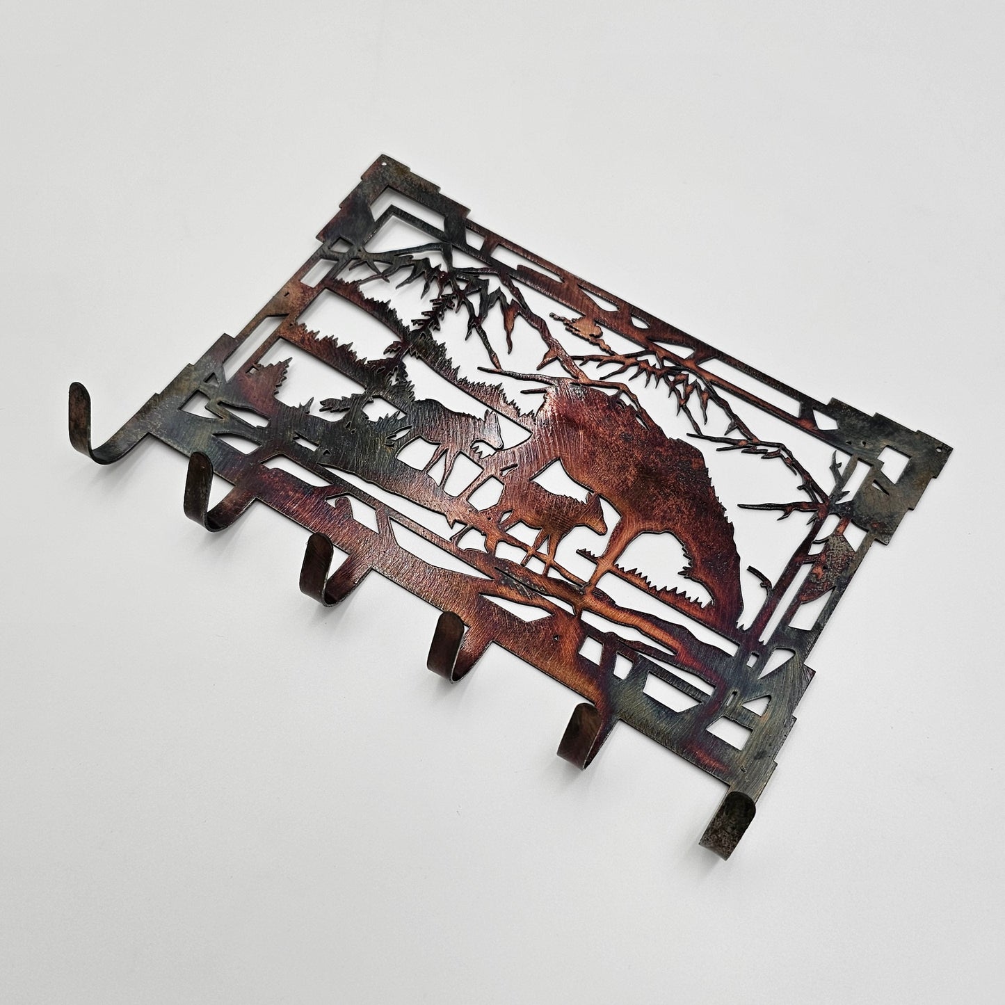 Momma Moose Key Rack Right Side View.