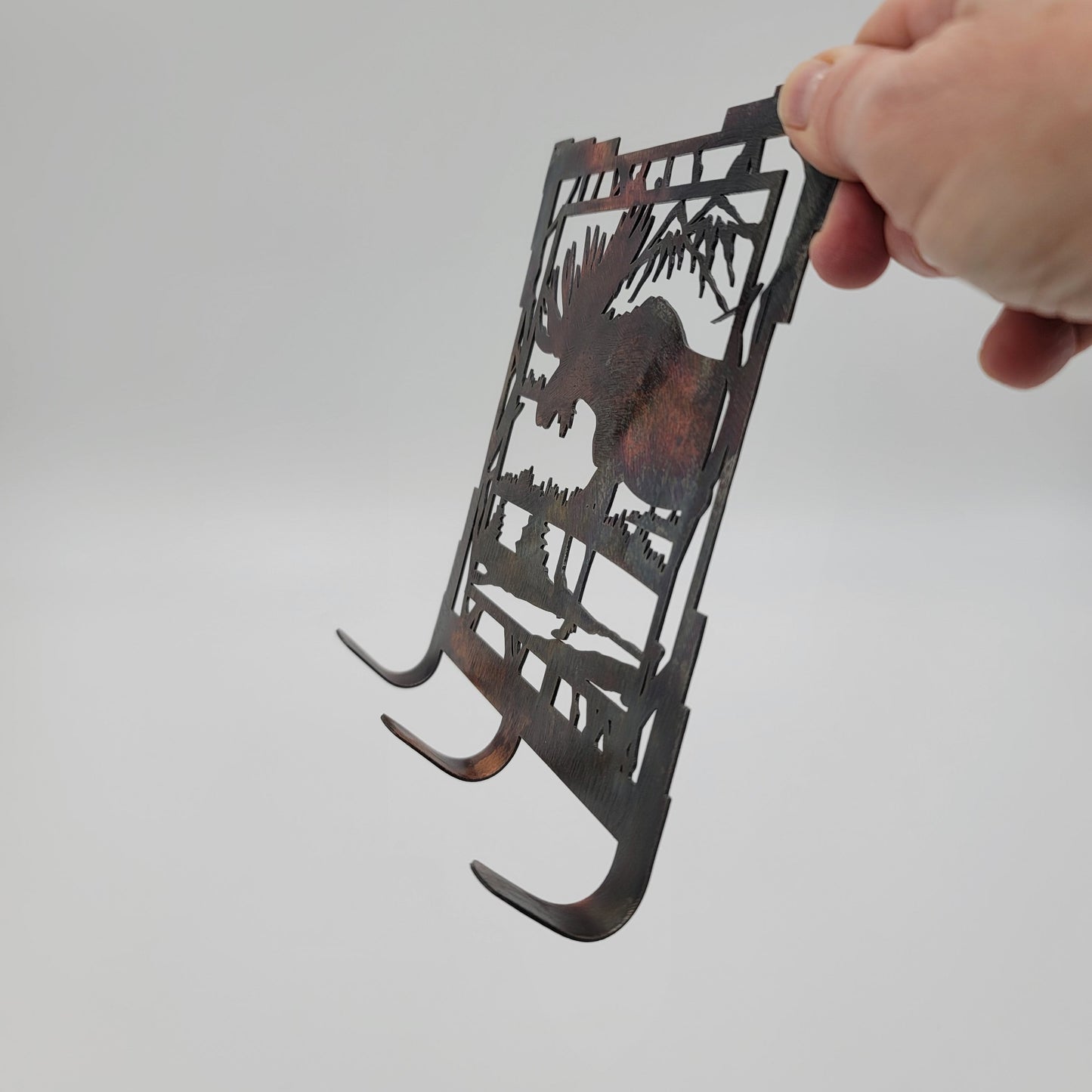 Moose Key Rack Hook View.