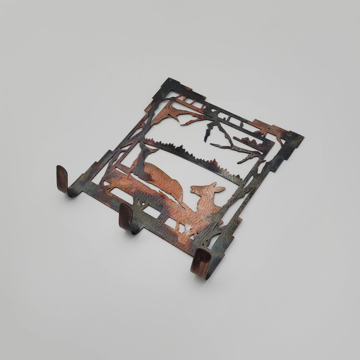 Two Elk Key Rack Right Side View