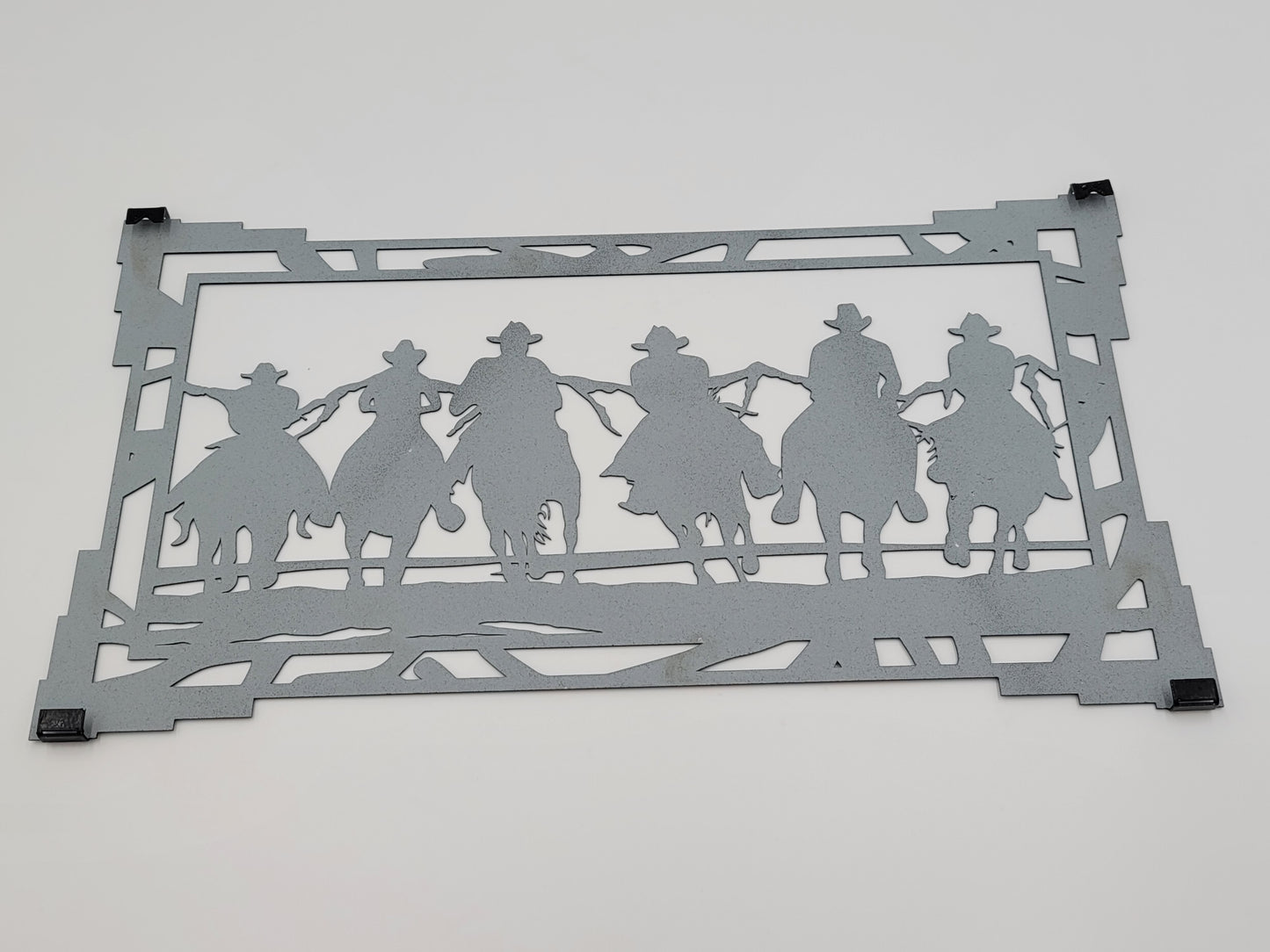 Southwest Cowboys Metal Wall Hanging