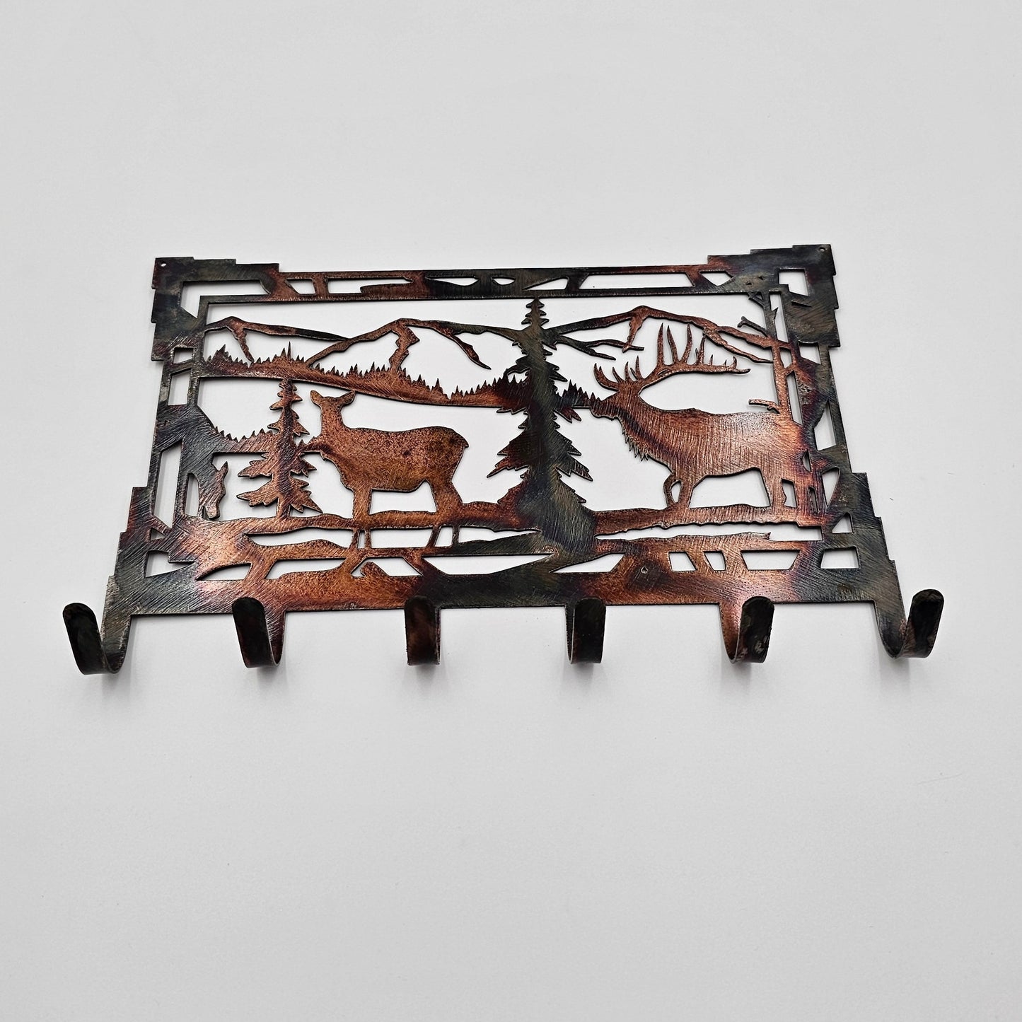 Rustic Elk Key Rack