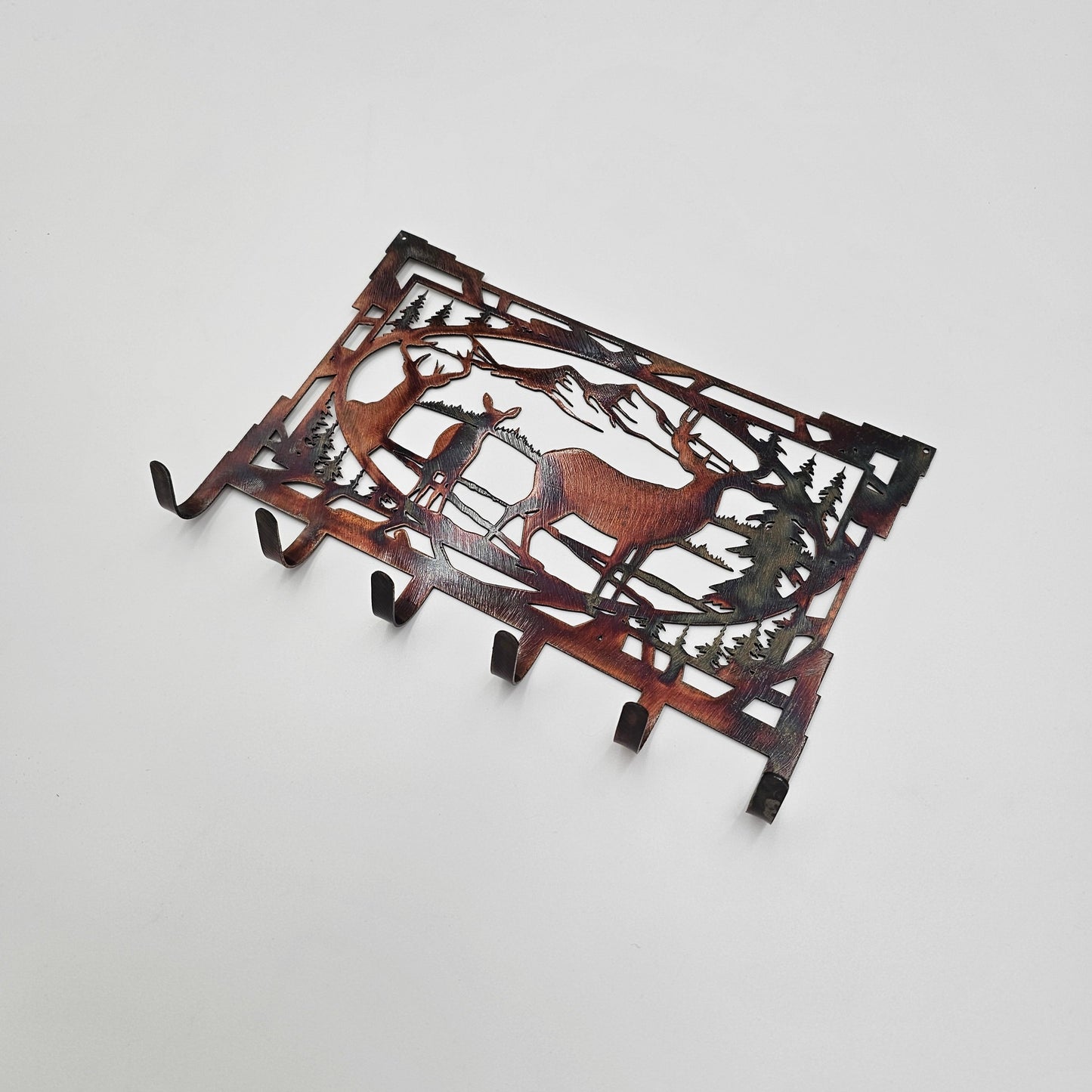 Rustic Metal Deer Rack