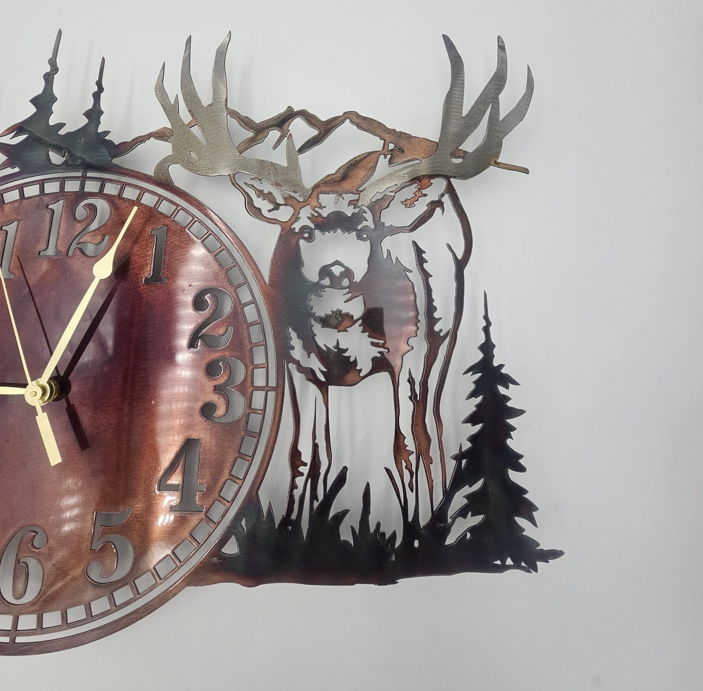 Mule Deer Clock