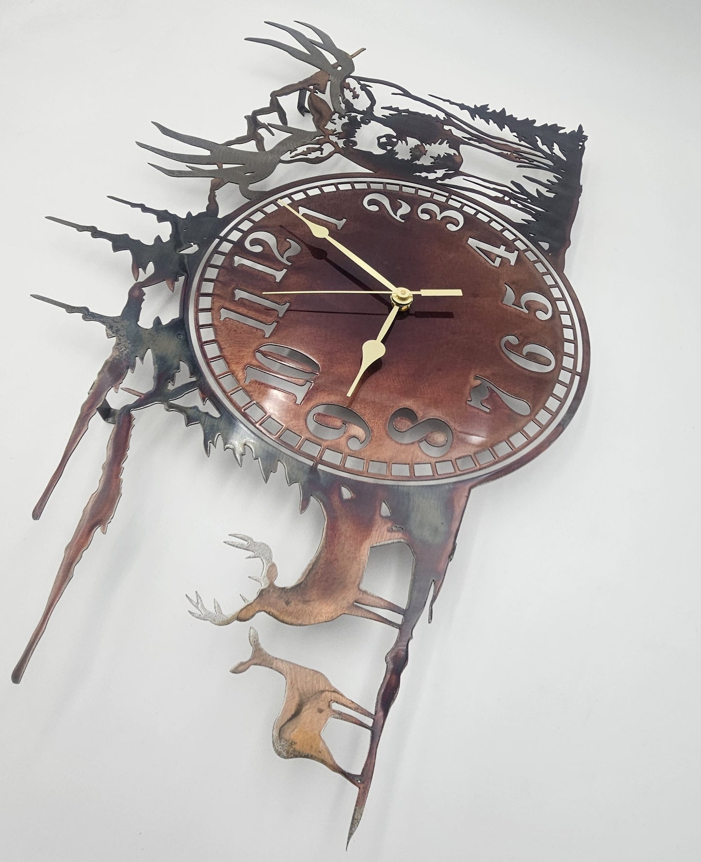 Mule Deer Clock