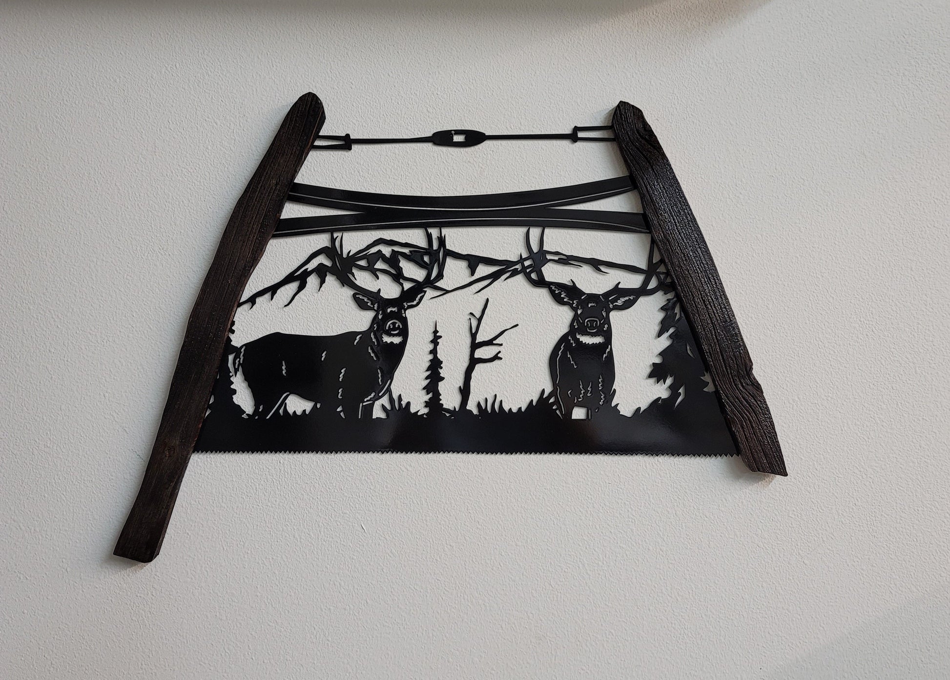 Deer Bow Saw in Flat Black
