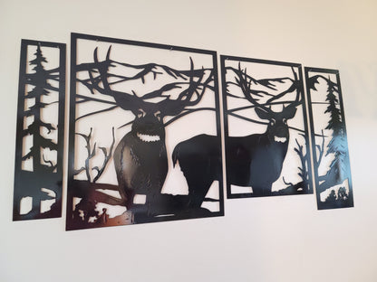 Deer Mountain Wall Hanging