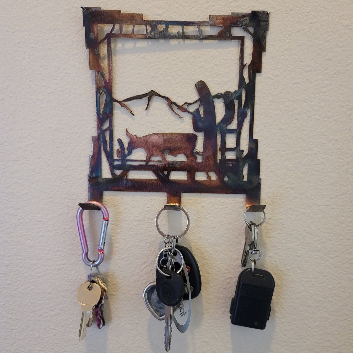 Southwest Bull Key Rack