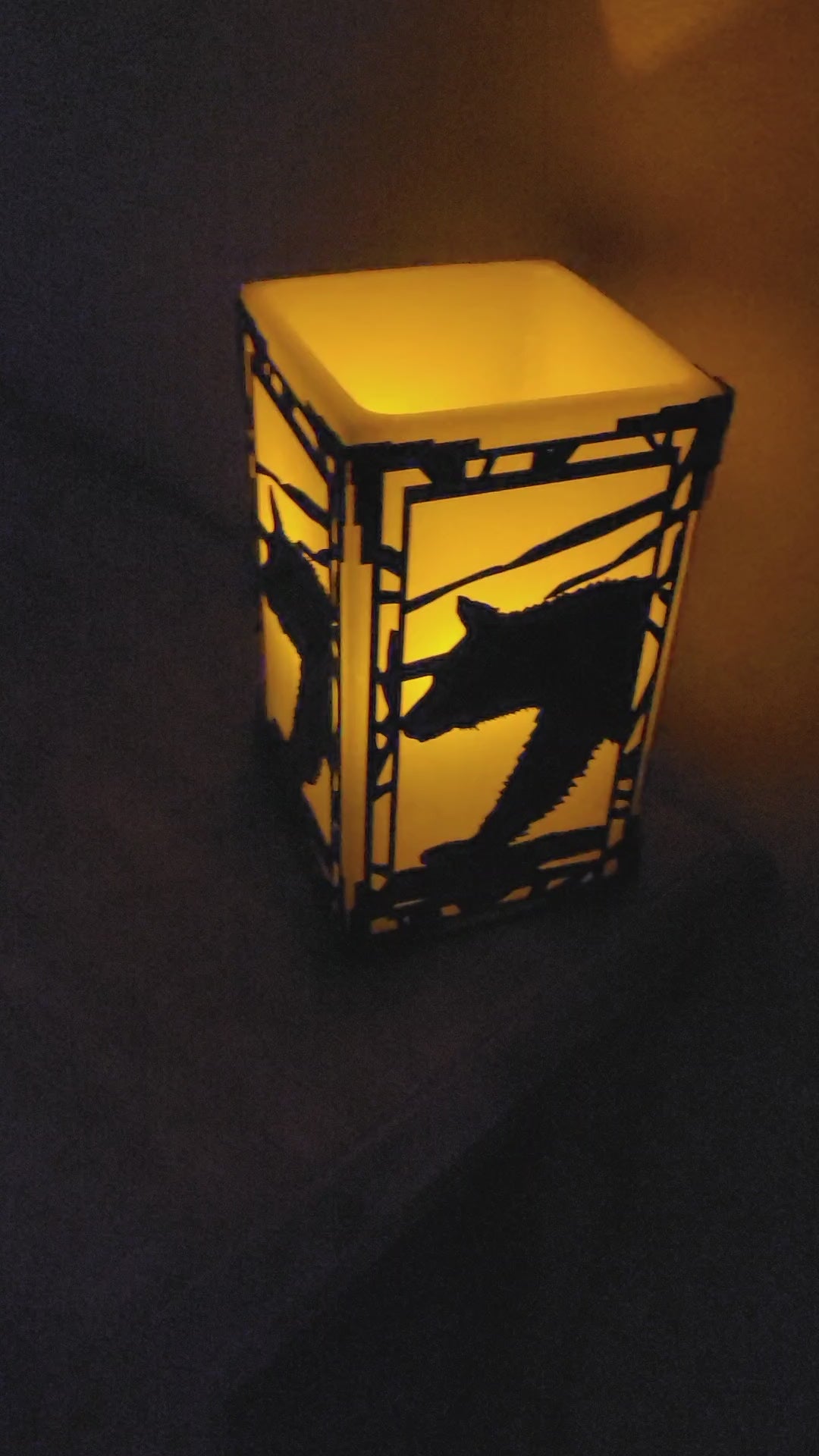 Video of Southwest Bear Candle Holder